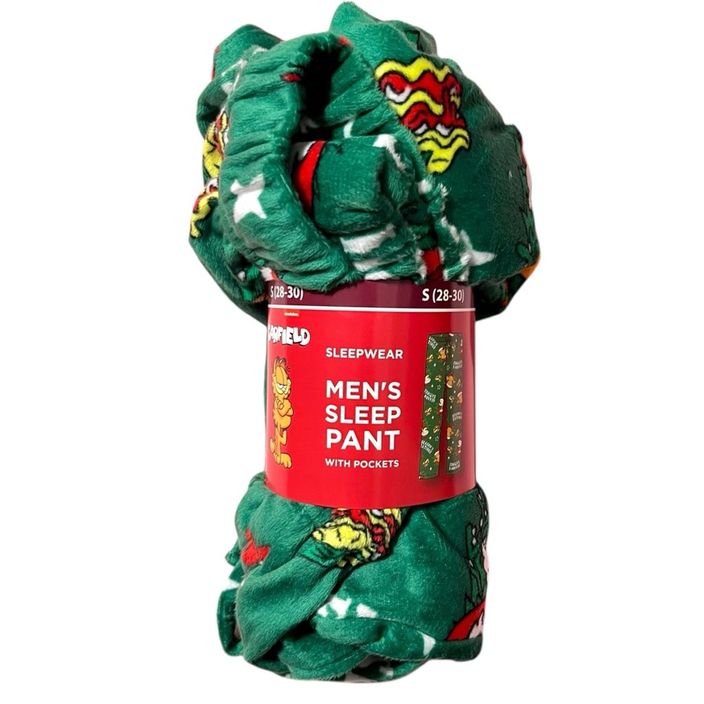 Garfield Men’s Christmas Sleep Pants Size Small 28-30